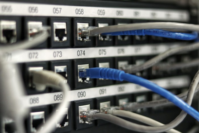 Shared web hosting server infrastructure for small business websites